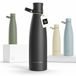 LARS NYSØM Roestvrijstalen drinkfles 'Nåde' 1000ml Onyx Black