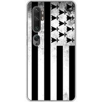 1001 coques Bretonse vlag Siliconen hoesje compatibel met Xiaomi Mi Note 10, Xiaomi Mi Note 10 Pro