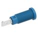 Electro PJP 228-2-I-CD1-Bl Veiligheids-inbouwbus Blauw 1 stuk(s) Piece