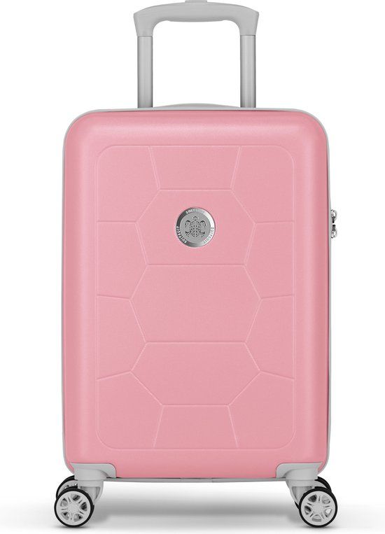SUITSUIT Caretta Pink Lady Handbagage Koffer - 53x35x20cm - Hardcase - 31L - 4 Wielen