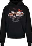 Mister Tee Pimp a Butterfly Heavy Oversize Hoodie Zwart XL