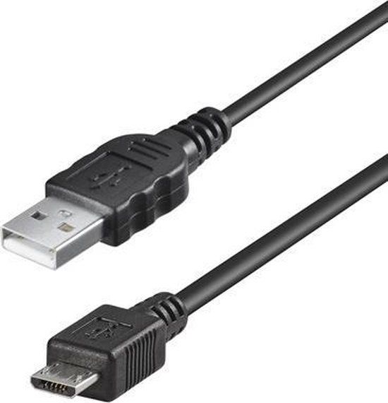 Goobay USB 2.0 Kabel - 1m - Zwart