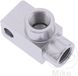 2-weg TYP812 ARGENT ANGLE 90 DEGR