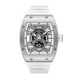 Cerruti 1881 CIWGM0001101 - Montre - Silicone - Blanc - 43 mm