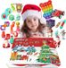 DiverseGoods Calendrier de l'Avent 2023 pour Enfants : 24 Cadeaux Surprise, incluant Jouets à bulles à presser, le Père Noël et les rennes