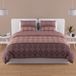 Soleil d'Ocre, Ethno katoen beddengoed set, 57 draden, 240x220 cm, bruin