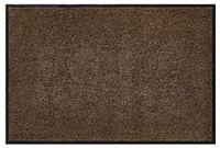 Voetmat, Andiamo Super Verdi vuilvangmat, wasbaar, deurmat, mat, rubber, bruin, 90 x 120 cm