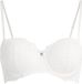 Hunkemöller Dames Lingerie Voorgevormde beugel bh Marine - Wit - maat E85