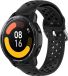 Strap-it Bracelet de montre connectée en silicone - Convient pour Xiaomi Watch S1 - Noir