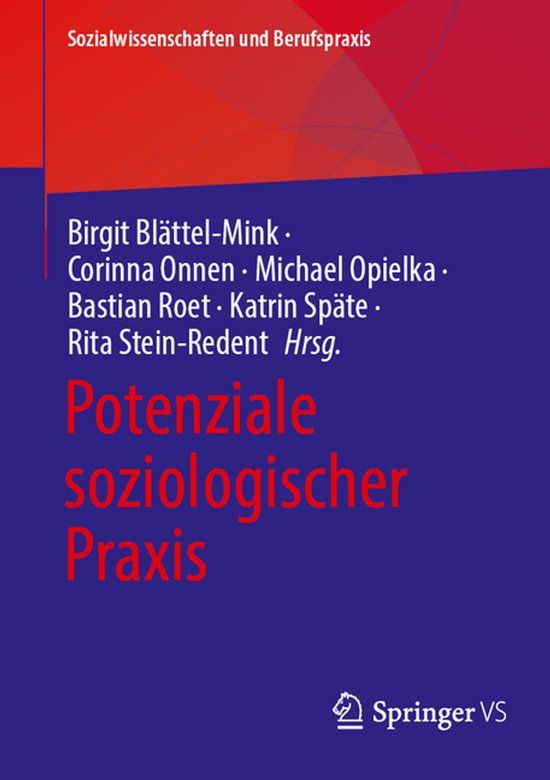 Potenziale Springer Vs Sozialwissenschaften und Berufspraxis- Potenziale soziologischer Praxis
