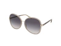 Chloe CH0030S 001 Gouden Kunststof Butterfly Zonnebril Vrouwen