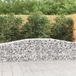 Maison Exclusive - Geknoopte gaasbakken, 4 stuks, 400x50x60/80 cm, verzinkt staal
