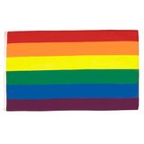 AZ FLAG Regenboog Vlag 90x60 cm Polyester 100D 2 Ringen
