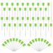 Lot de 110 bâtonnets de nettoyage buccal verts pour une utilisation quotidienne