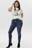 ONLY CARMAKOMA Augusta High Waist Skinny Jeans Dark Denim