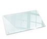 Tulup Glazen Snijplank - 52 x 30 cm - Transparant