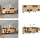 vidaXL Dressoir Sonoma Eikenhout 60x35x70 cm
