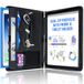 STYLIO Vergadermap met rits. A4 Padfolio Portfolio Binder, CV Document Organiser. Houder voor iPad/Tablet (tot 11 inch) Telefoon & Visitekaartjes. Vegan Lederen Case w Notepad