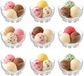 Pasabahce IJcoupes/IJsjes/Dessert serveer schaaltjes - set 18x stuks - kristal glas - 275 ml