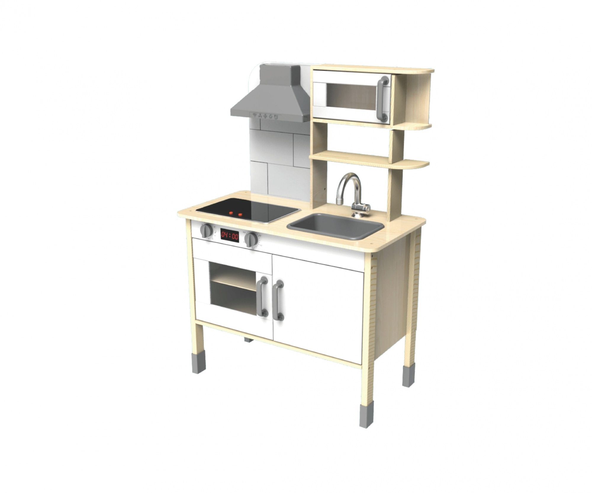 Simba Toys EH Play Kitchen Houten Keuken