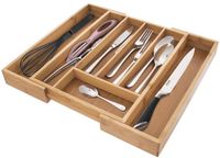 Orion Bestekorganizer Bamboe Verstelbaar 35,5x26 cm