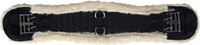 Horka Dressuursingel Anatomisch 70 Cm Bont/rvs Zwart/beige