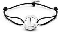 Key Moments Armband met letter L en sleutel - zilverkleurig