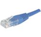 EXC Patch RJ45 cat.5e U/UTP Blue 0.15m