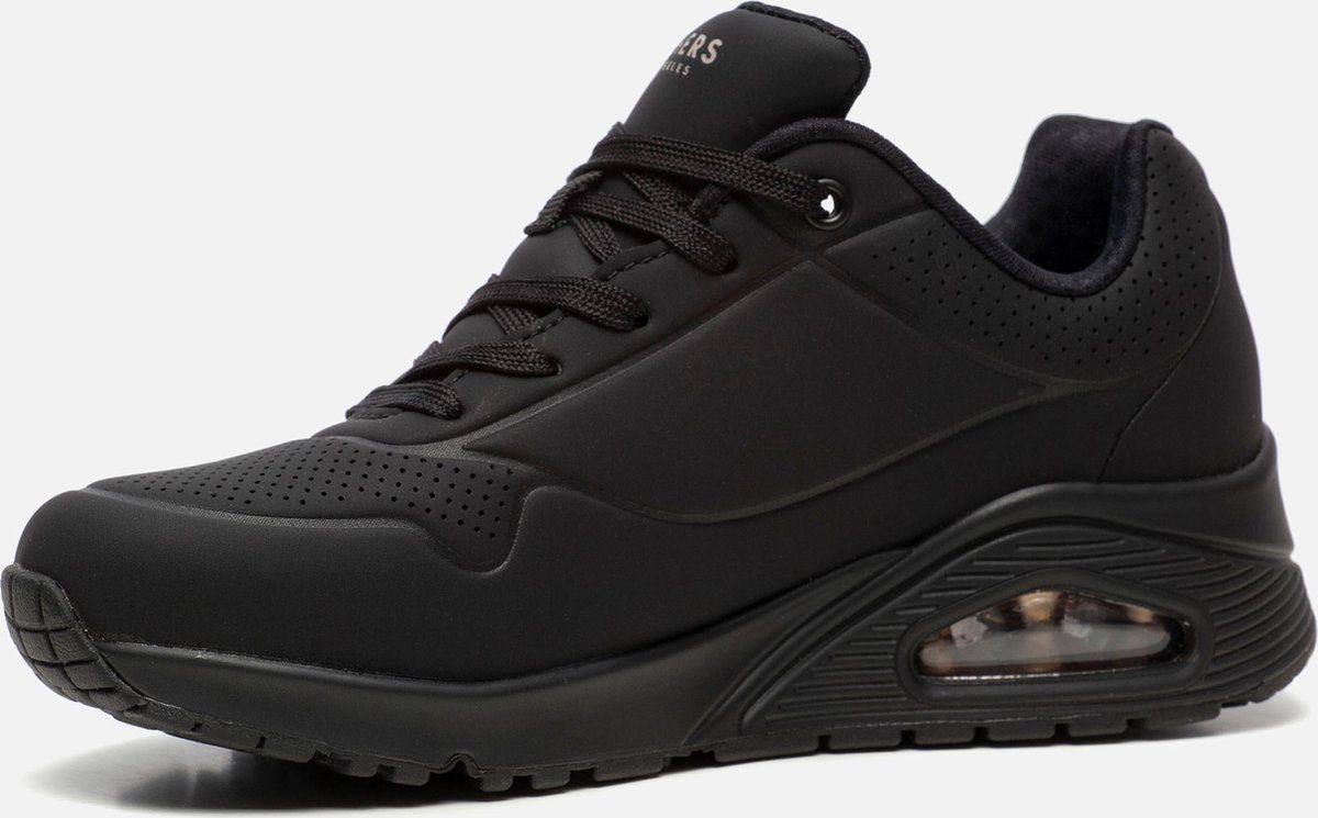 Skechers Uno - Stand On Air - Dames Sneakers - Zwart - Maat 42