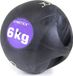 Gymstick Medicijnbal met Handvaten - 6 kg - Zwart