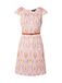 COMMA Jurk beige / oranje / pink