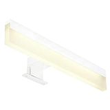 PRENDELUZ Badkamerlamp, wit, 12 W, 3000 K, 1060 lm, 360 x 60 x 50 mm, wandlamp van metaal