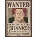 GB Eye One Piece Wanted Shanks poster