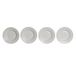 Fijalo DKD Home Decor Diep bord Wit Porselein 20 x 20 x 3 cm