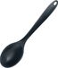 Ibili Cuillère de cuisine Silicone Noir 275 mm 1 pièce