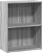 vidaXL Boekenkast 60x30x77 cm bewerkt hout grijs sonoma eikenkleurig