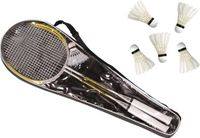 Summer Play Broekhof Vuurwerk Int. B.V. Summer Play Badminton set - 2 rackets - 6x shuttles - opbergtas - volwassenen
