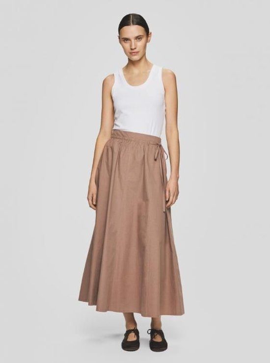 MSCH Copenhagen Mschsus Skirt Rokken Dames - Taupe - Maat M