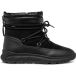 Geox D Spherica 4x4 B Abx enkellaarzen voor dames, zwart.