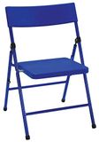 Cosco klapstoel voor kinderen, klemvrij, blauw, 35,5 x 40 x 57,4 cm