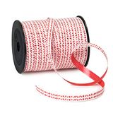 Mopec Papieren lint met mini-harten, rood, 11 x 9 x 9 cm