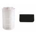 Hoover 35601420 U71 filterset, kunststof, wit/zwart