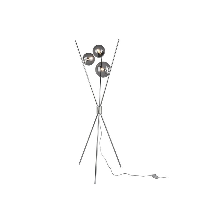 Trio Vloerlamp Lance Chroom 403400354