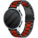 Garmin Bracelet acier Vivomove Trend (noir/rouge)