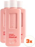 Seepje Showergel White Peach & Cedarwood - 3 x 300 ml