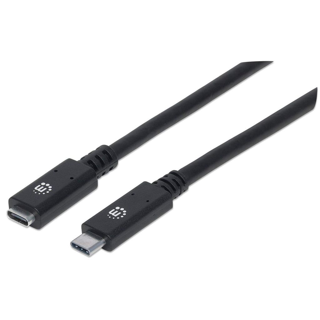 MANHATTAN 355230 USB-kabel 0,5 m Zwart
