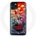 Manicase Hoesje voor iPhone 12 Mini Stranger Things Teaser Seizoen 4 Poster Karakters Art