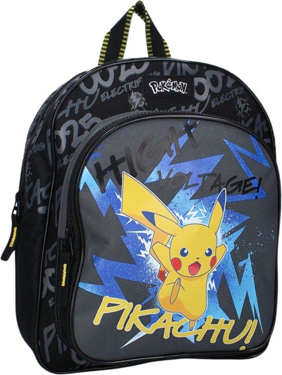 Pokémon Gotta Catch 'Em All! Rugzak - Zwart - Pikachu