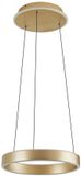Lucande Tindra Suspension Doré Métal 1-lumière LED 4800lm 4800K