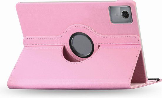 iMoshion Tablet Hoes Lenovo Tab M11 - 360° Draaibare Bookcase - Roze